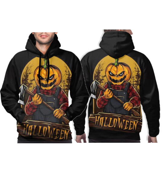 Children's unisex clothes Horror oversized Hoodie 110-6XL size Hoodies.