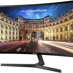SAMSUNG 23.5” CF396 Curved Computer Monitor, AMD FreeSync for Advanced Gaming, 4ms Response Time, Wide Viewing Angle, Ul