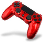 Wireless Controller for PS4 Game Piano Red Black