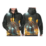 Children's unisex clothes Horror oversized Hoodie 110-6XL size Hoodies.