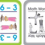 School Zone  Math War Addition & Subtraction Game Cards  Ages 6 and Up Kindergarten 1st Grade 2nd Grade Math Games