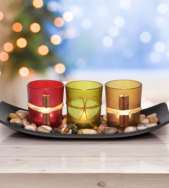 Candle Holders Set Fit in LED Lights