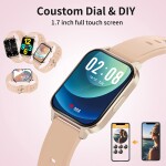 Smart Watch for Women, Smartwatch for Android and iOS Phones IP68 Waterproof Fitness Tracker