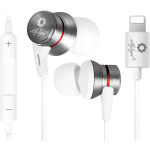 iPhone Lightning Earbuds with Mic Controller Compatible