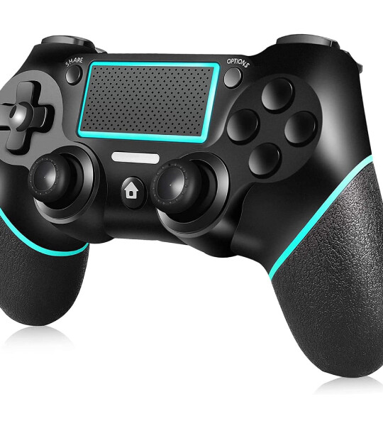 Wireless Game Controller Compatible with PS4  Motion Motors Blue