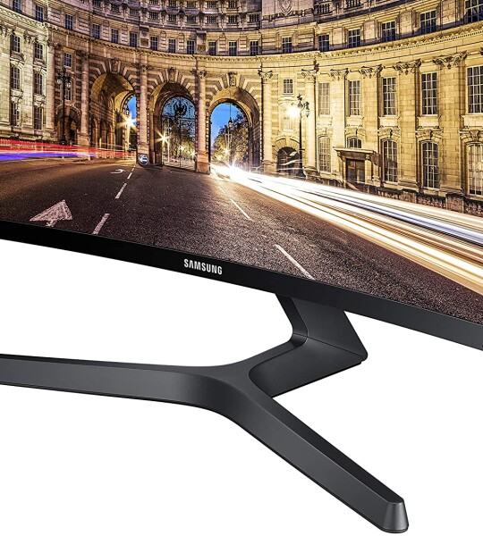 SAMSUNG 23.5” CF396 Curved Computer Monitor, AMD FreeSync for Advanced Gaming, 4ms Response Time, Wide Viewing Angle, Ul