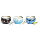 Scented Candles Gifts Set Aromatherapy Candles with Portable Travel Tin for Home Decor