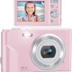 Digital  Mega Pixels Vlogging Camera, Compact Portable Mini Cameras for Students