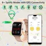 Smart Watch, PUBU Smart Watches for Men Women for Android Phones and iOS Phones iPhone Samsung, Fitness Tracker