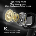 Wireless Earbuds Bluetooth Gaming Headphones with Microphone High Sensitivity in-Ear Headset