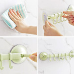 Bath Towel Clothes Bathroom Rack