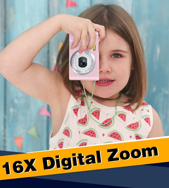 Digital Camera 36 Mega Pixels Small Camera 1080P Vlogging Camera