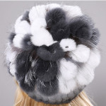 Brand Women Rabbit Fur Hats