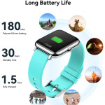 Smart Watch for Women Men Full Touch Screen Fitness Tracker Watch