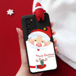 Cartoon Doll Merry Christmas Case For Huawei P Fundas