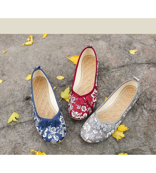 Chinese Fabric Ladies Shoes