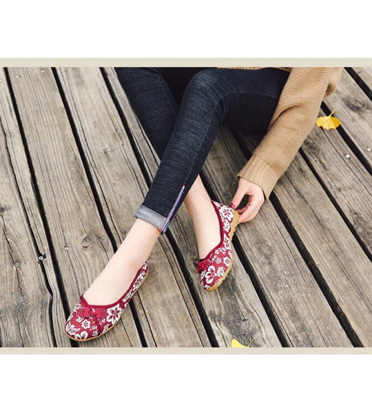 Chinese Fabric Ladies Shoes