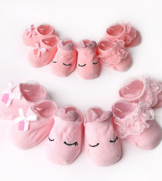 Cotton Anti-Slip Kids Floor Socks