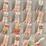 Cotton Linen Hair Clips