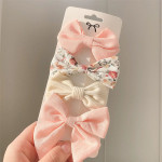Cotton Linen Hair Clips