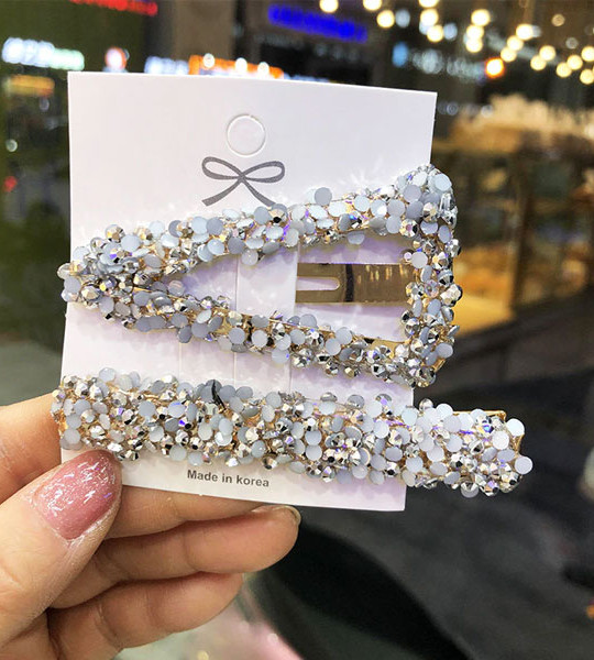 Crystal Hair Clips