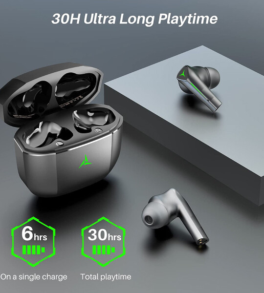 Wireless Earbuds Bluetooth Gaming Headphones with Microphone High Sensitivity in-Ear Headset