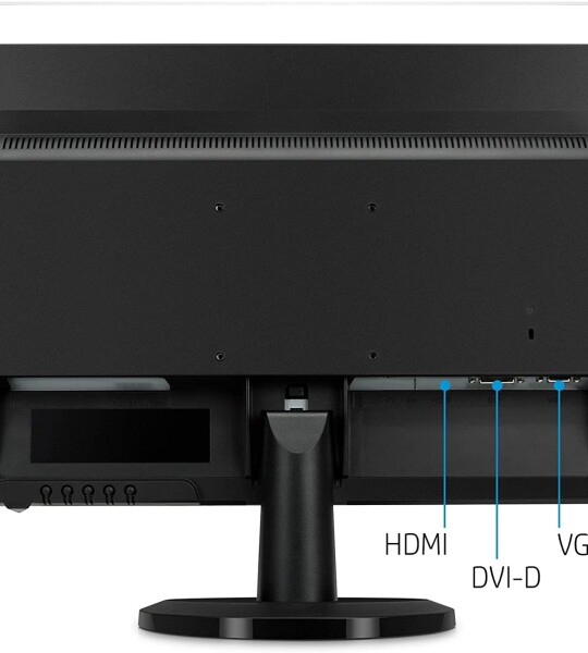 HP 24-inch FHD IPS Monitor with Tilt Adjustment and Anti-glare Panel (24yh, Black)