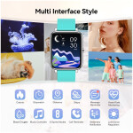 Smart Watch for Women Men Full Touch Screen Fitness Tracker Watch