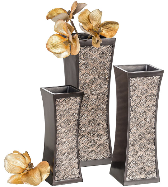 Rustic Decorated Dining Table Centerpiece Vases Home Accents for Living Room Bedroom