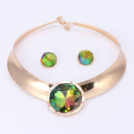 Earrings Necklace For Party Wedding