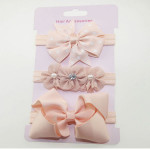 Elastic flower headband