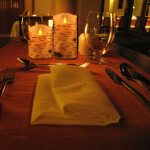 Flickering Candles Birch Bark Battery Candles Real Wax Pillar with Remote Timer