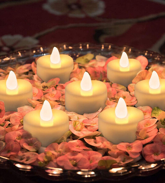 Flameless LED Tea Light Candles For Home Decor