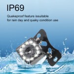 Wireless Backup Camera 4.3 Inch Car Monitor Rear View Camera