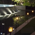 Solar Lights LED Waterproof Flickering Flames Torch Lights   For Outdoor