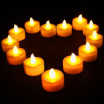 Flameless LED Tea Light Candles For Home Decor