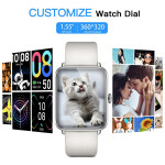 Smart Watch for Android Phones iPhone Compatible Samsung Waterproof Smartwatche