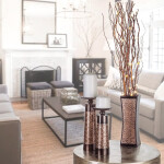 Rustic Decorated Dining Table Centerpiece Vases Home Accents for Living Room Bedroom