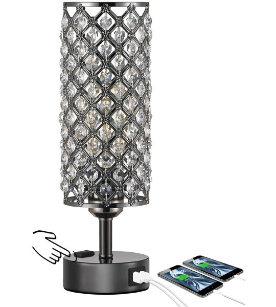 Crystal Table Desk Lamp for Home Decor