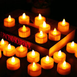 Flameless LED Tea Light Candles For Home Decor