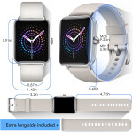 Smart Watch for Android Phones iPhone Compatible Samsung Waterproof Smartwatche