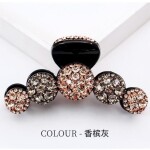 Women Big Rhinestone Hair Claws Crab Hairpins Crystal Hair Clips Barrettes Ponytail Ornaments Hairgrip Girls Hair Access