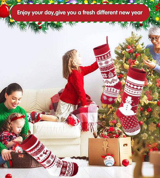 Christmas Products Stocking Decorations Stocking Gift Bag.