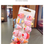 10 PcsSet Cute Cartoon Unicorn Hair Clips Girls Kids Lovely Ice Cream Hairpins Headband Barrettes Fashion Hair Accessori
