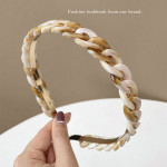 Hairband Bezel Turban Female Girls