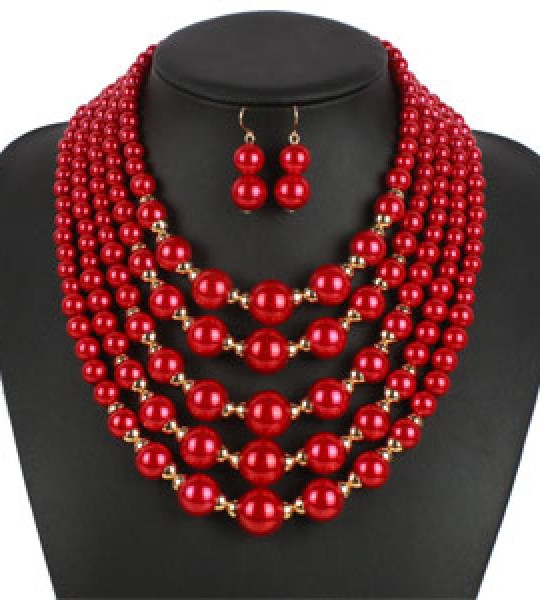 Hot-selling European short multi-layer Necklace