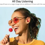 iLuv TB100 Wireless Earbuds, Bluetooth, Built-in Microphone, 20 Hour Playtime, IPX6 Waterproof Protection