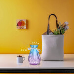 Glass Vase Modern Flower Vases for Rustic Home Decoration