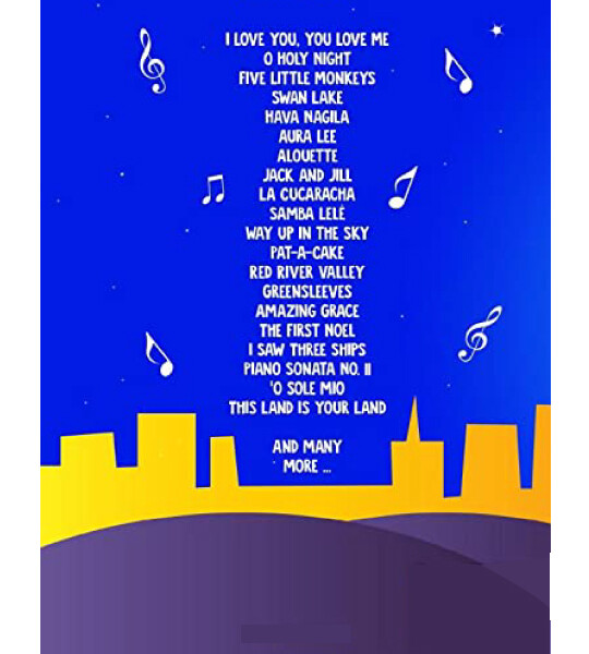 Little Pianist Piano Songbook for Kids Beginner Piano Sheet Music for Children