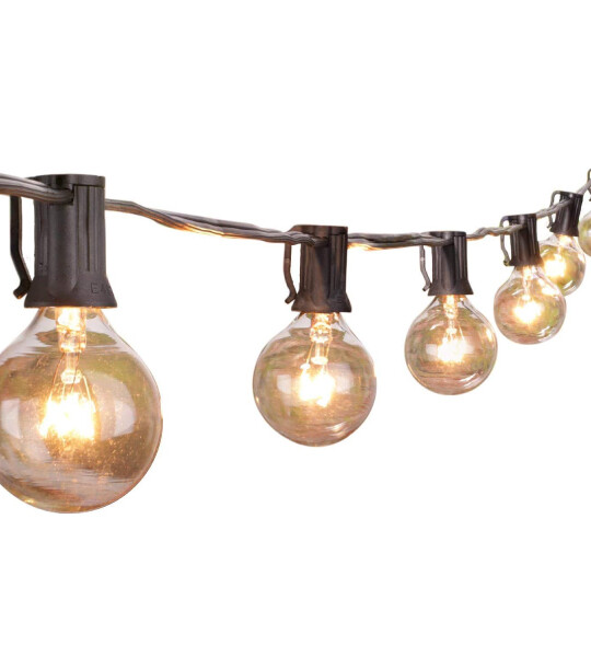 Outdoor String Hanging Light for Backyard Porch Balcony Party Decor